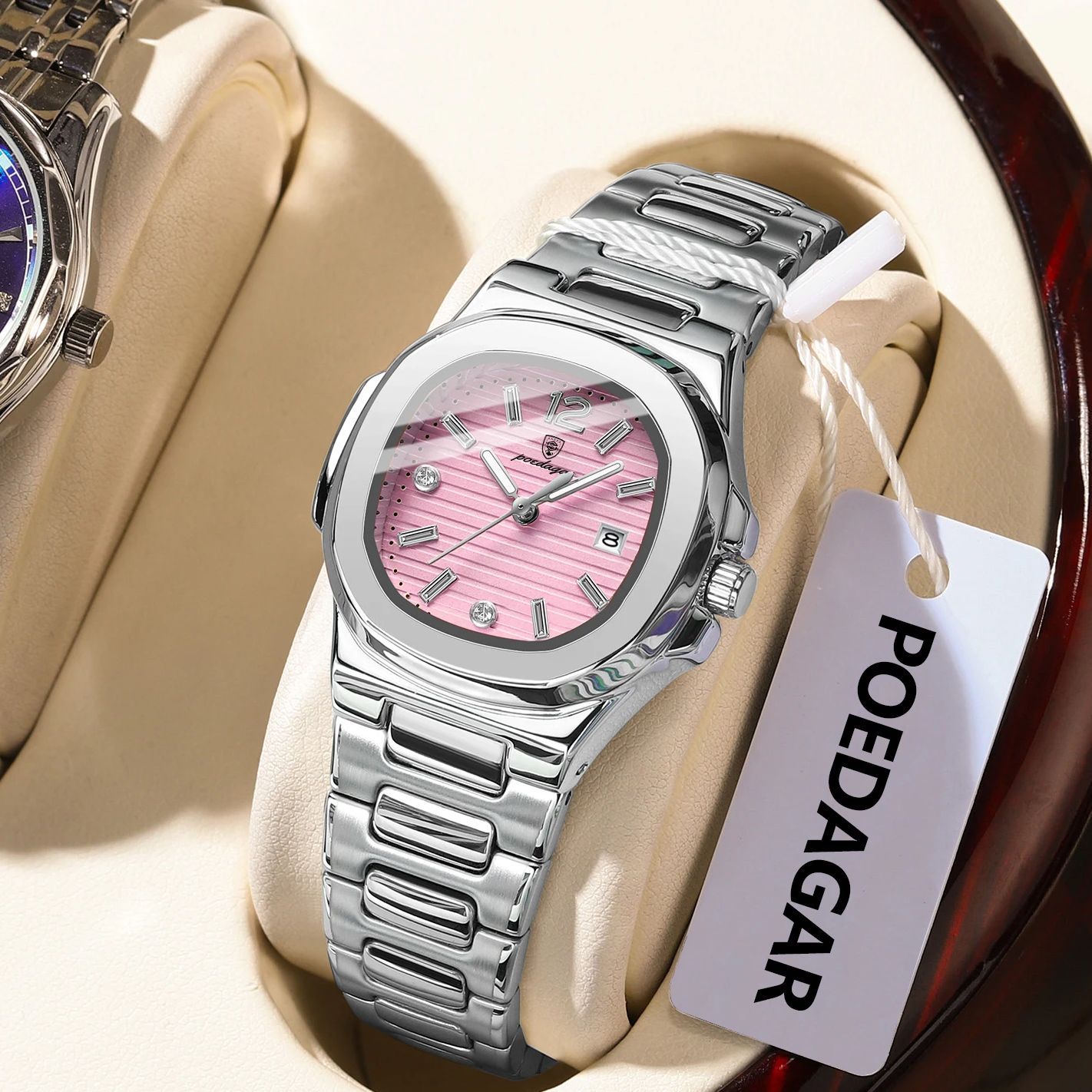 Luxury Watch Women - POEDAGAR квадратные модные женские наручные часы