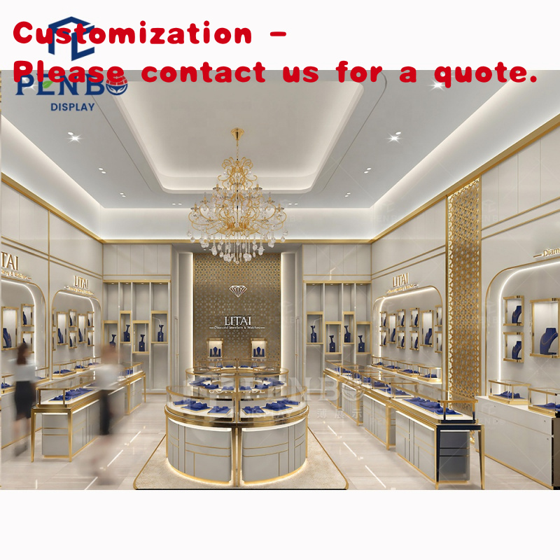 Luxury Watch E Jewellery - На заказ. Роскошный ювелирный магазин, витрина,
