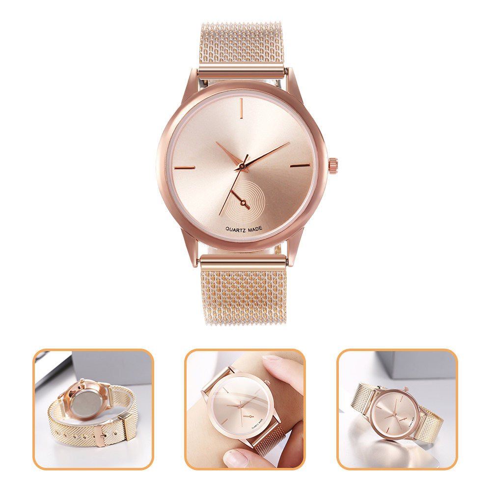Luxury Watch White - Элегантные женские кварцевые часы из сплава