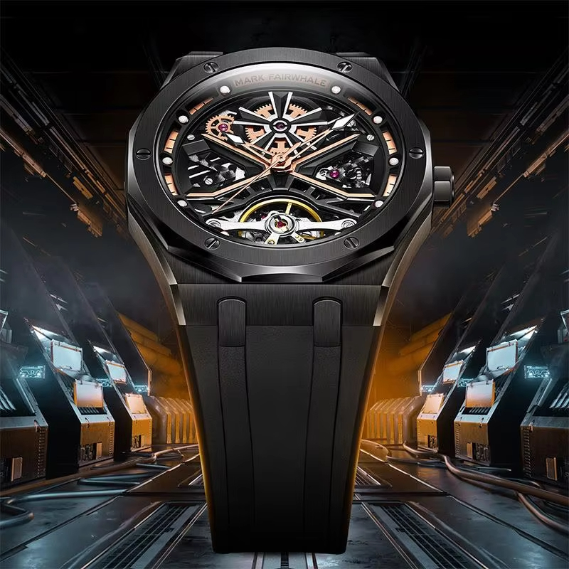 Luxury Watch Hublot - Mark Fairwhal модные часы с турбийоном