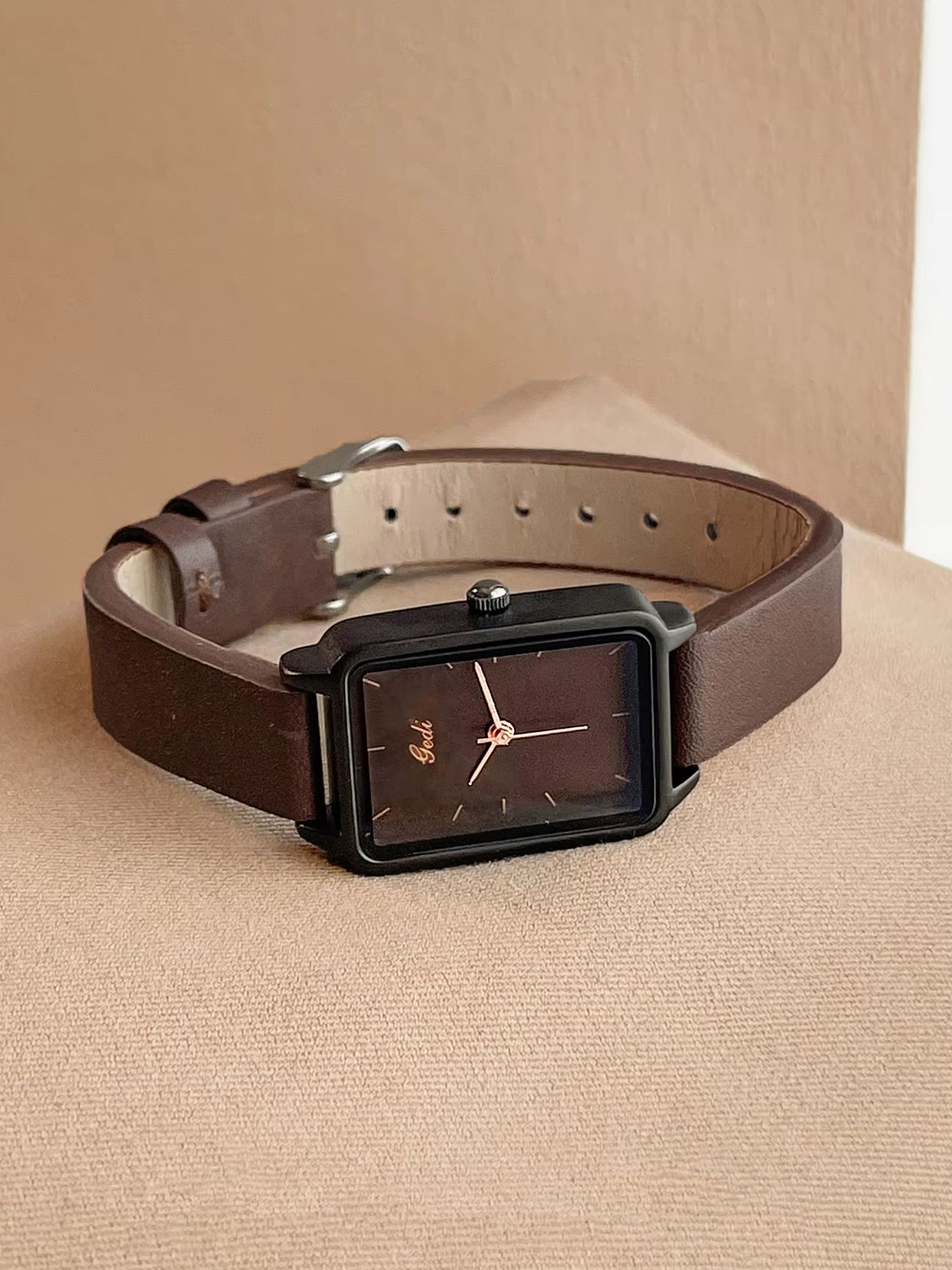 Dress Watch Ultra Thin - НОВЫЕ минималистичные черные квадратные женские часы