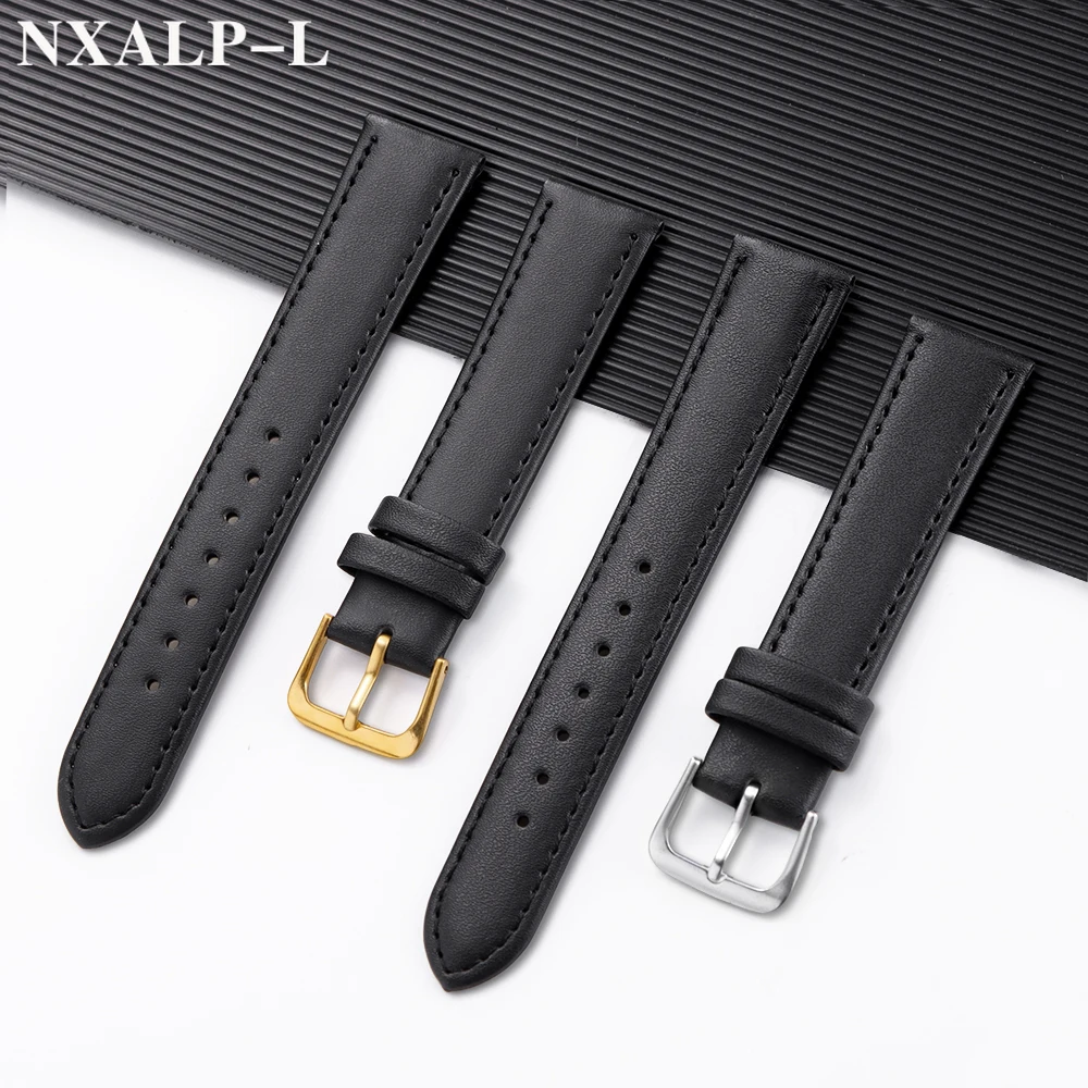 Dress Watch Ultra Thin - Универсальный браслет, ультратонкий кожаный ремешок для