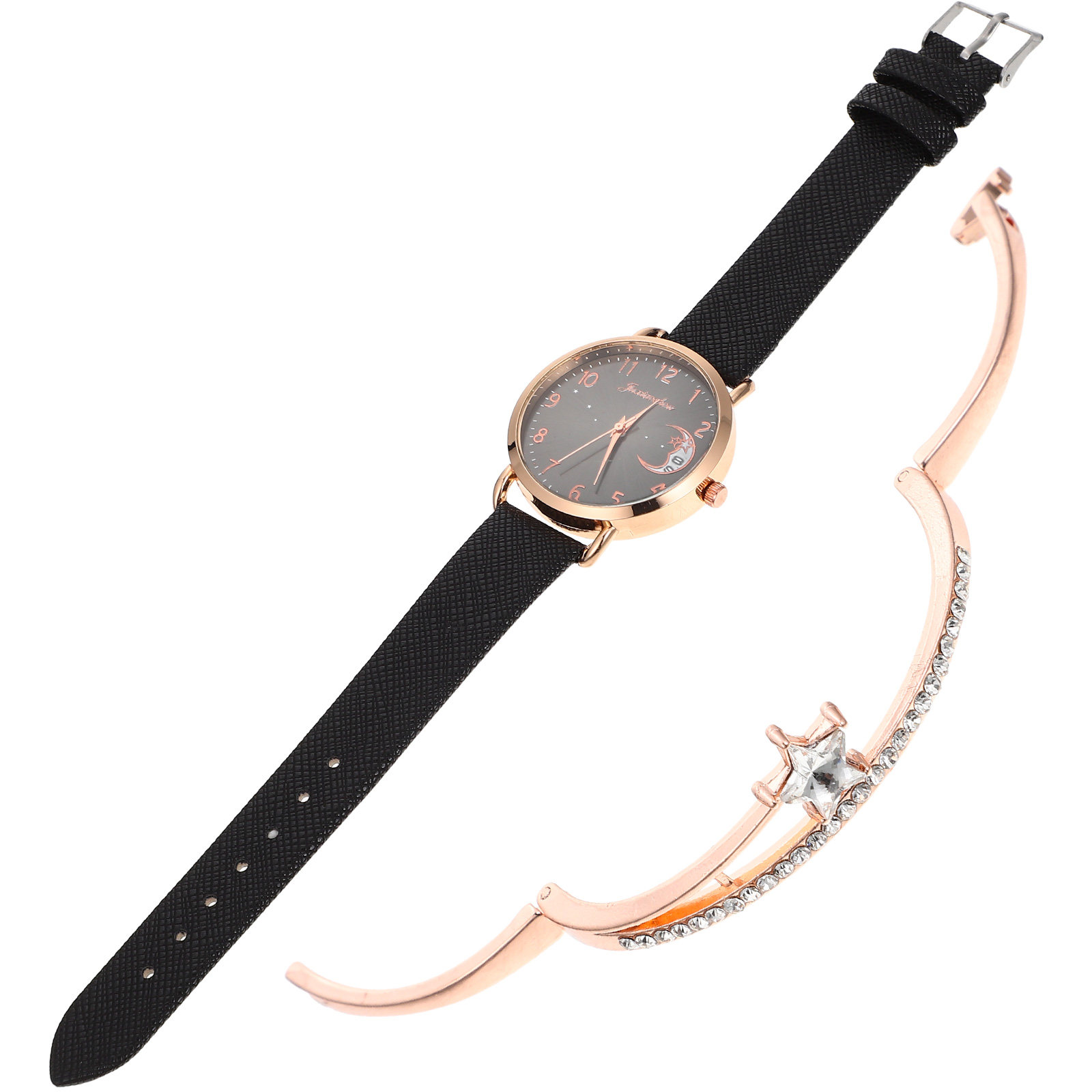Luxury Watch White - 1 комплект элегантных женских часов с