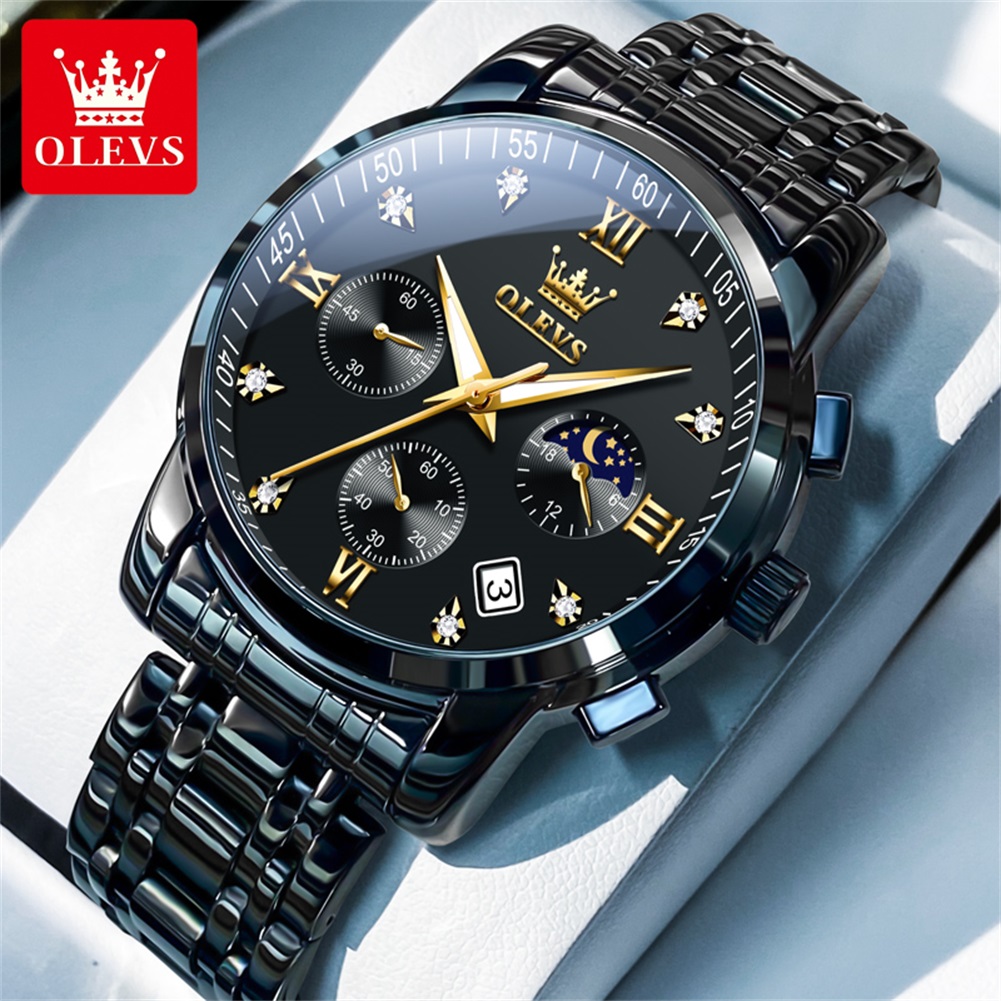 Zen Luxury Watch - OLEVS Популярные мужские часы из нержавеющей