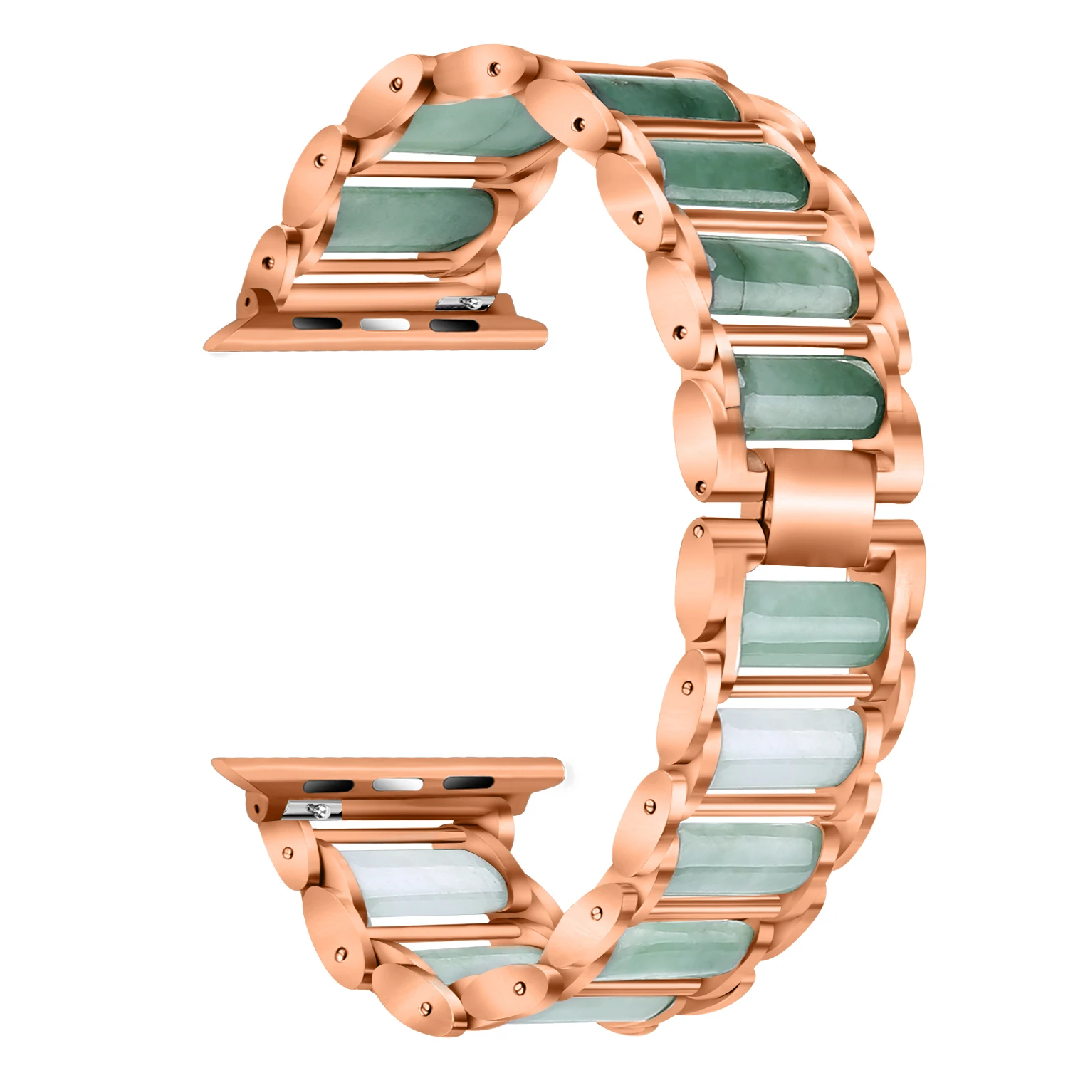 Luxury Watch E Jewellery - Изумрудные украшения + металлический ремешок для