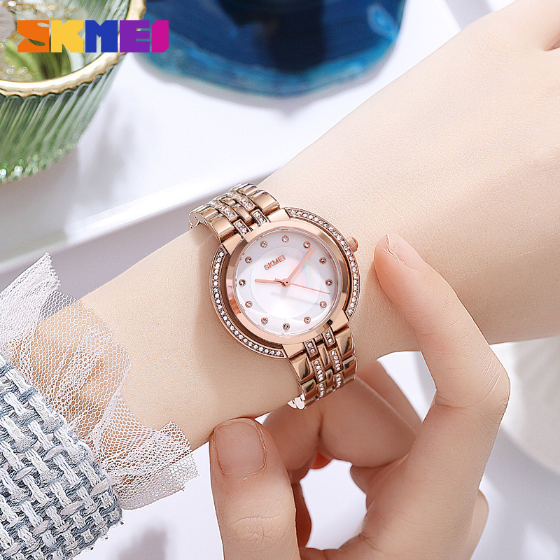 Luxury Watch Women - Женские кварцевые часы-браслет с роскошным циферблатом