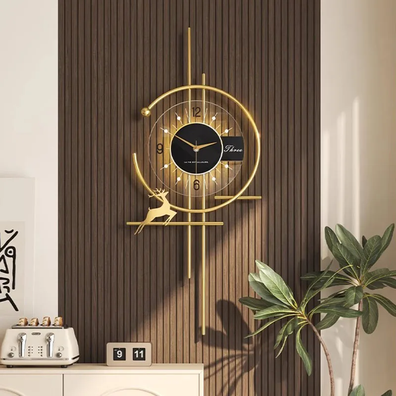 Luxury Watch House - Популярные настенные часы для столовой, минималистичный