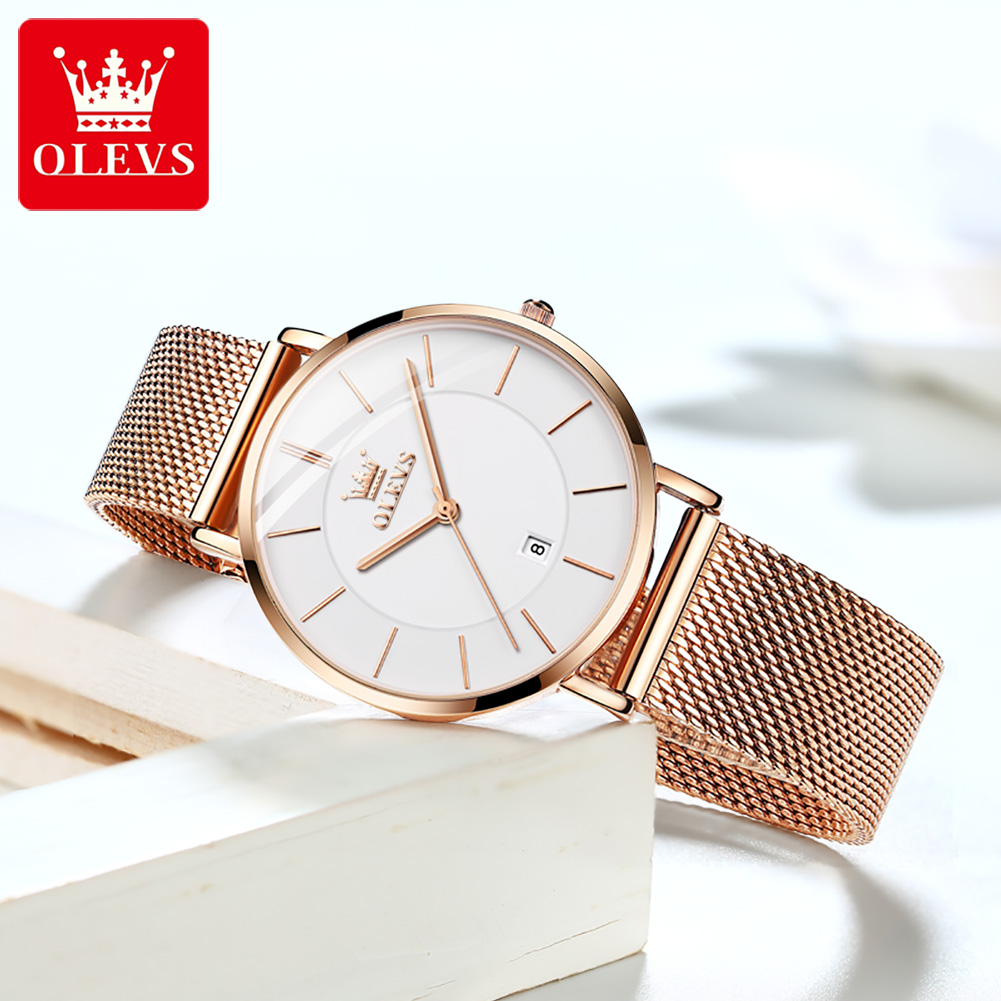 OLEVS 5869 Горячая распродажа: – обзор и цена Dress Watch Ultra Thin