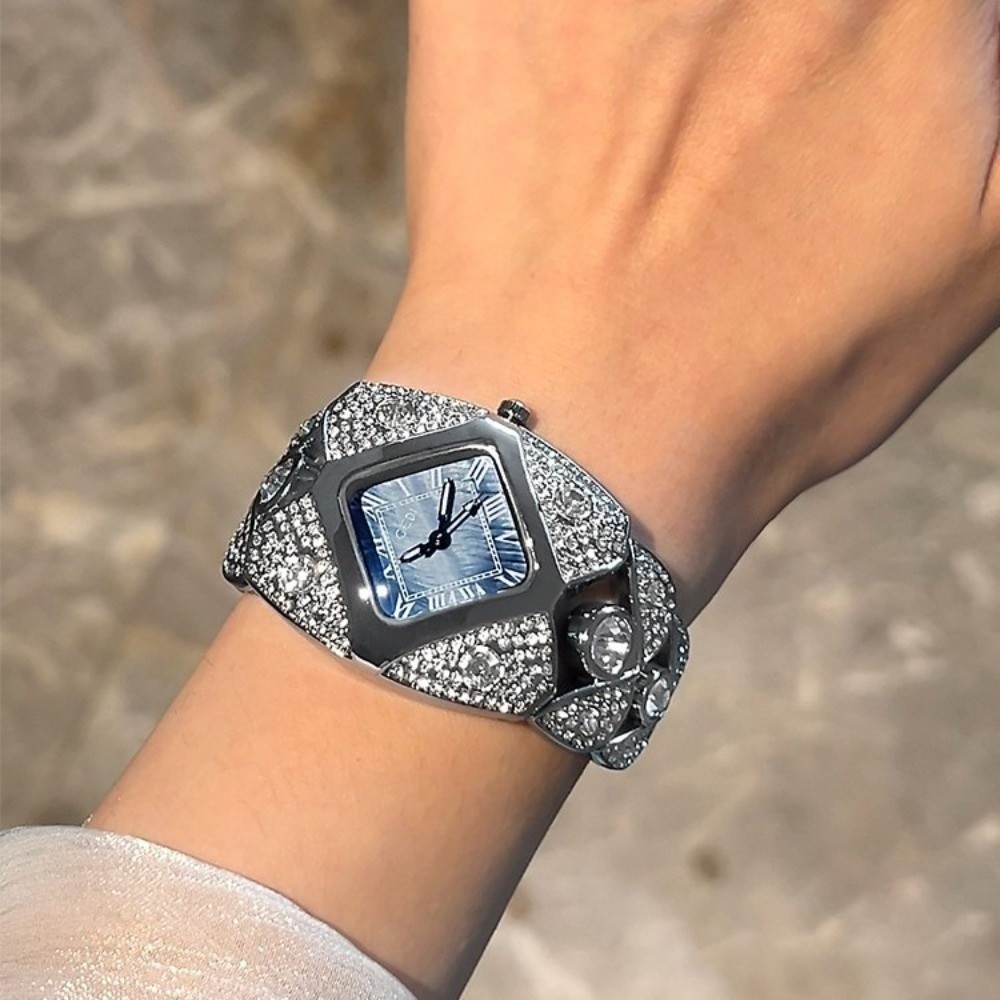 Новые часы-браслет с бриллиант – обзор и цена Luxury Watch And Jewelry Brand