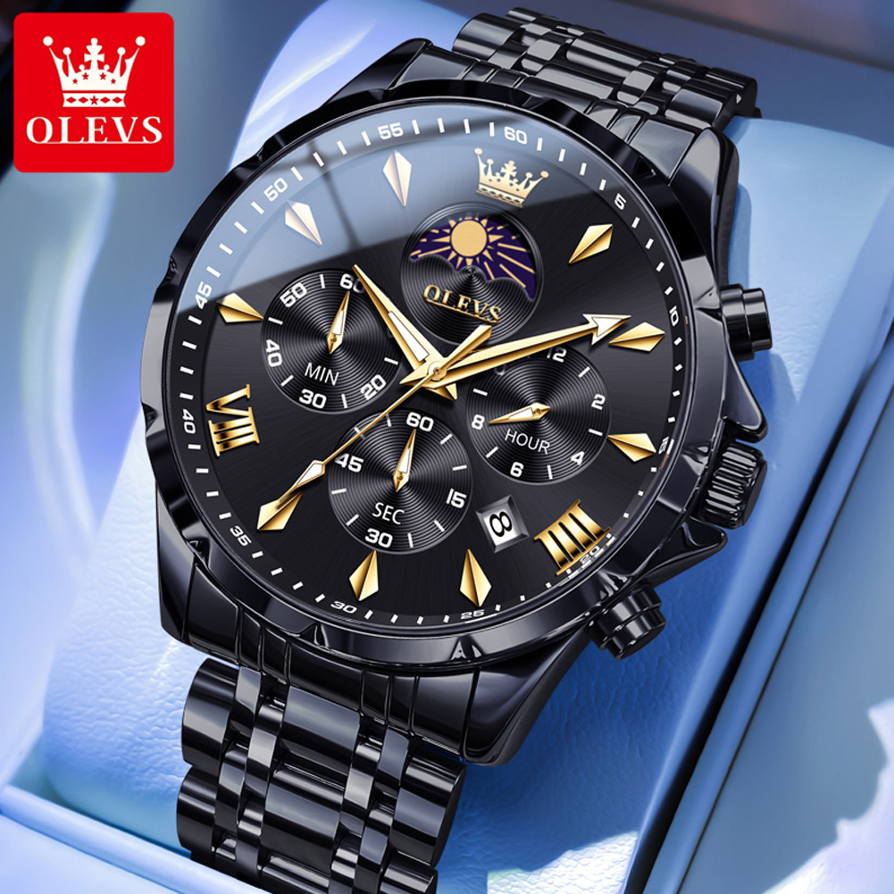 Мужские часы OLEVS 3653 с кале – обзор и цена Zen Luxury Watch