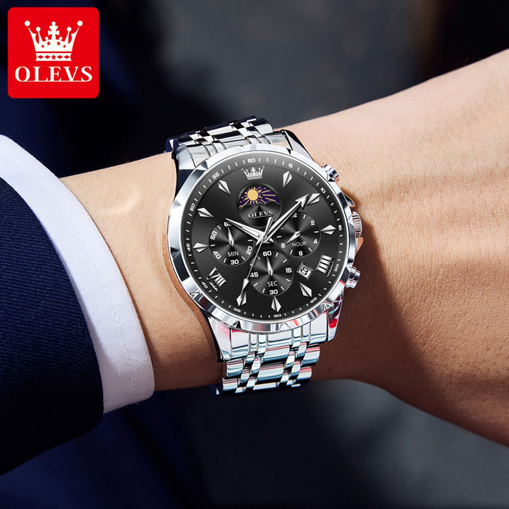 Мужские часы OLEVS 3653 с кале – обзор и цена Zen Luxury Watch