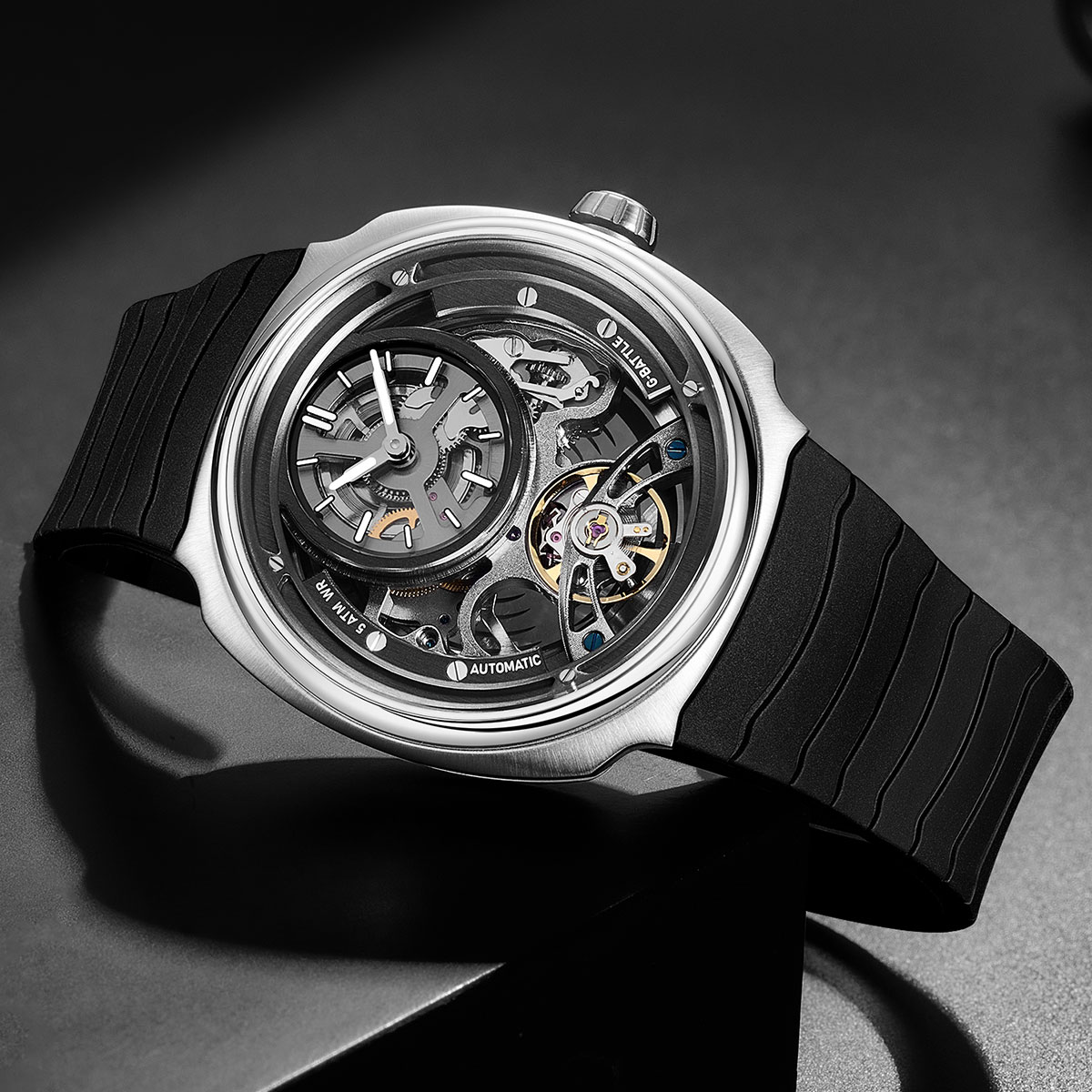 Мужские механические часы-скел – обзор и цена Luxury Watch Hublot