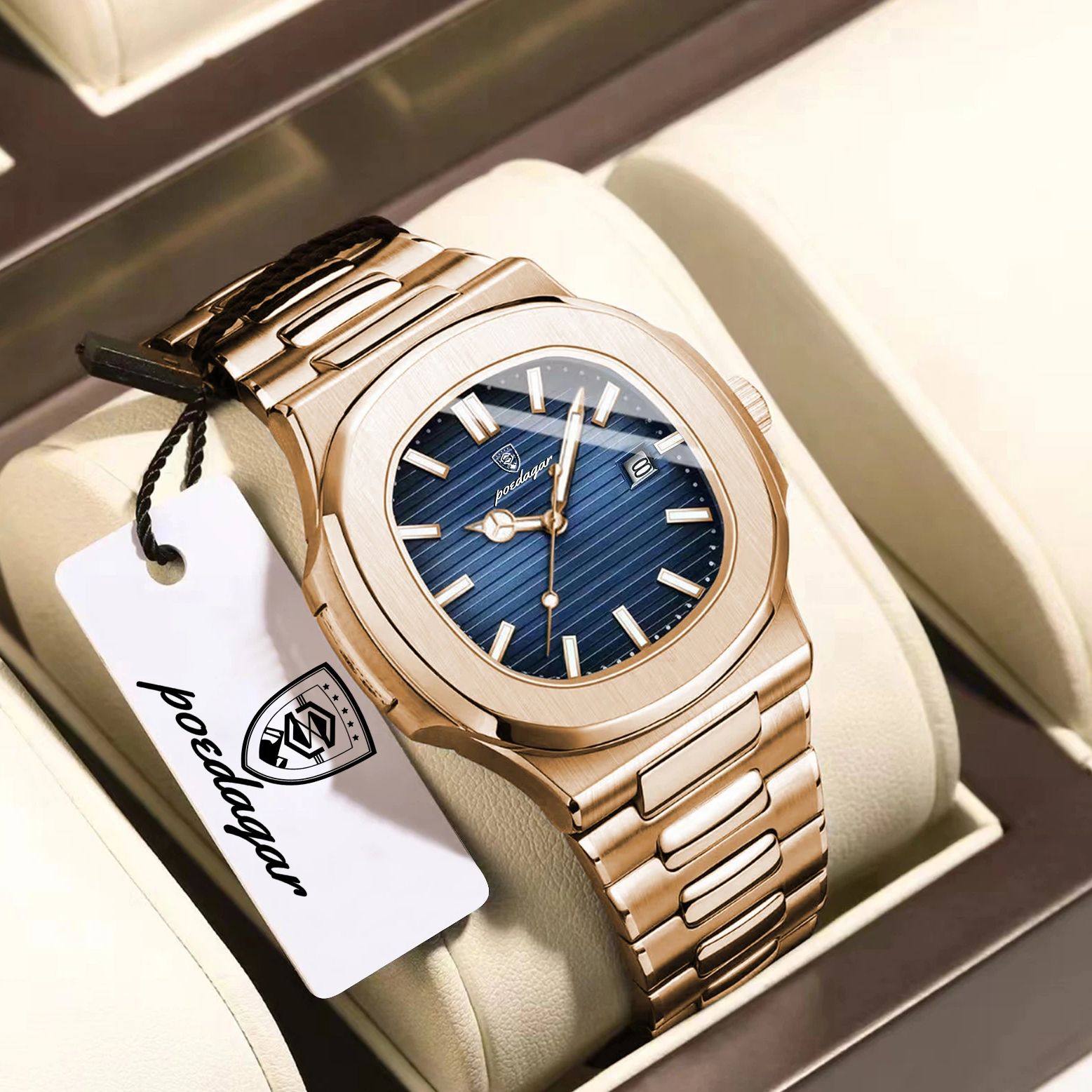 Модные часы для пар POEDAGAR,  – обзор и цена Open Heart Watch