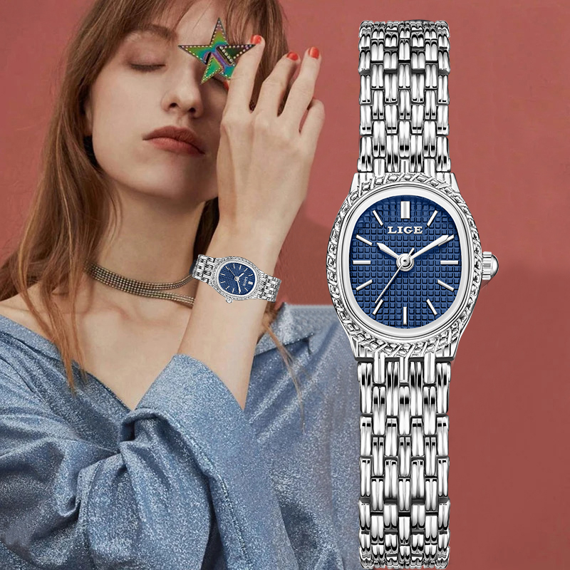 LIGE модные роскошные кварцевы – обзор и цена Luxury Watch Women
