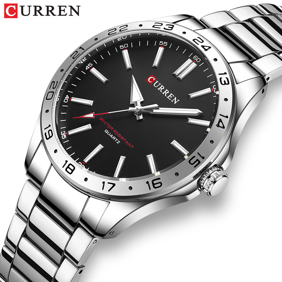 Мужские кварцевые наручные час – обзор и цена Luxury Watch White