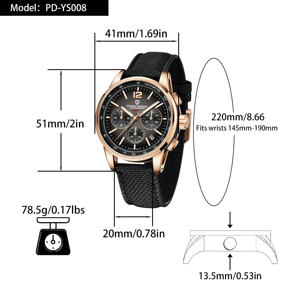 PAGANI DESIGN новые мужские ча – обзор и цена Zen Luxury Watch