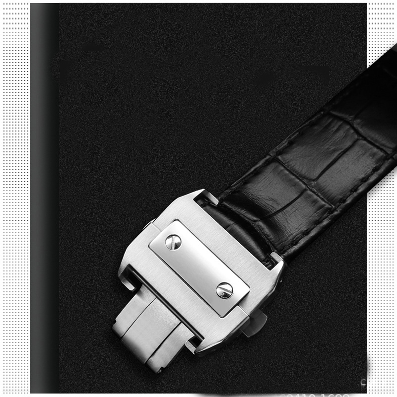 Ремешок из натуральной кожи вы – обзор и цена Cartier Watch Santos