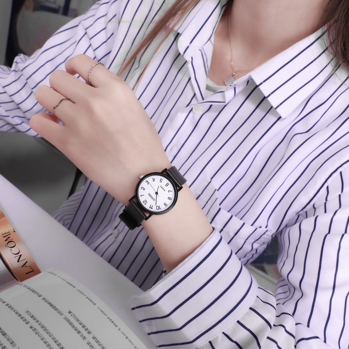 Часы YIKAZE женские кварцевые, – обзор и цена Luxury Watch White