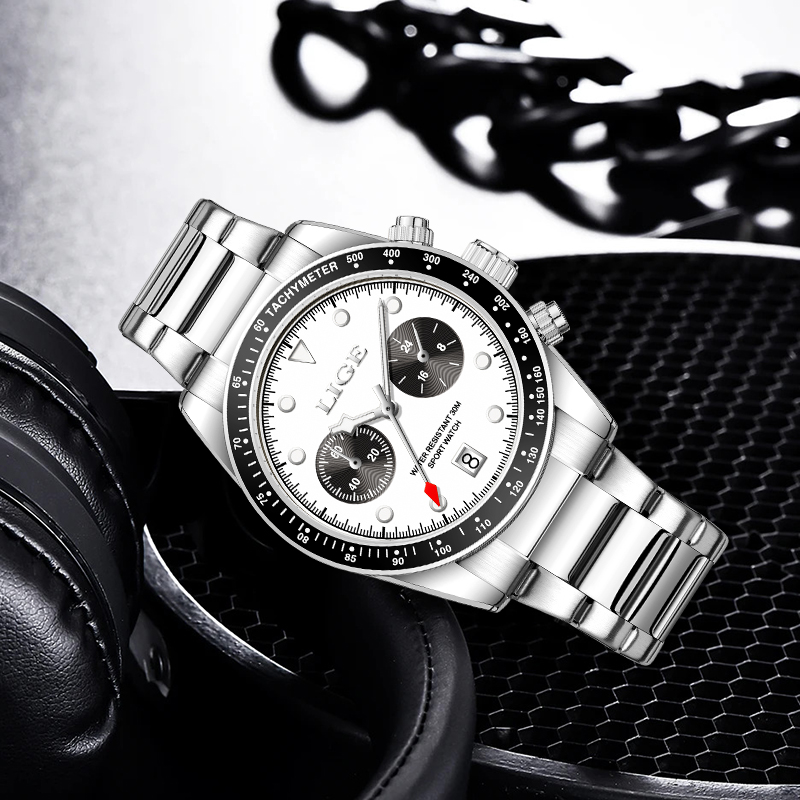 Мужские часы LIGE: модные, люк – обзор и цена Luxury Watch Low Price