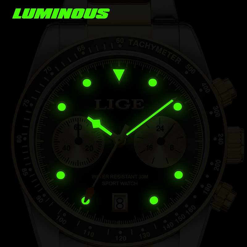 Мужские часы LIGE: модные, люк – обзор и цена Luxury Watch Low Price
