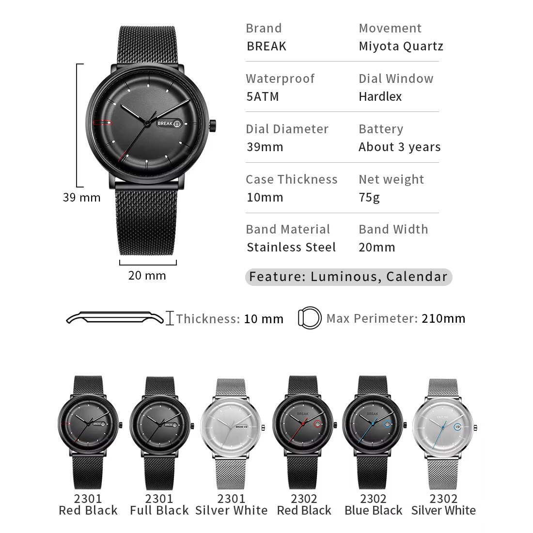 Лучшие уникальные креативные ч – обзор и цена Dress Watch Ultra Thin