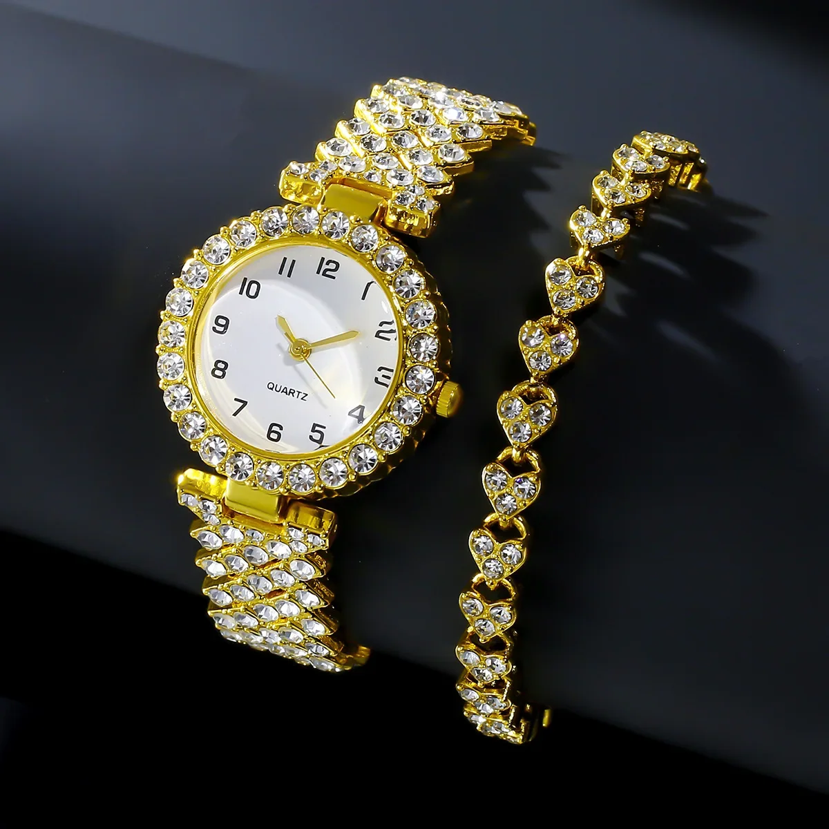 1 шт./2 шт. роскошные модные ж – обзор и цена Luxury Watch Women