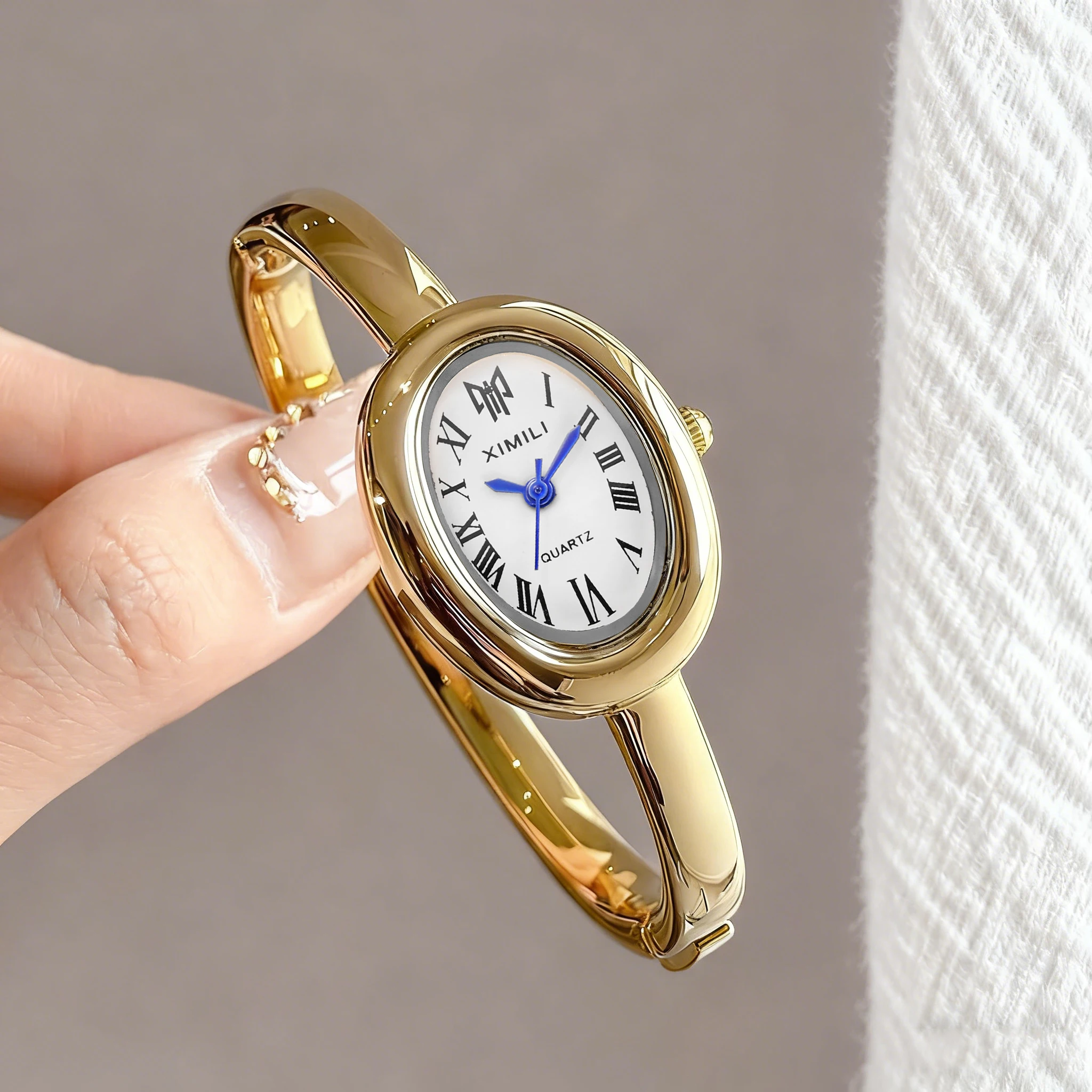 2026XIMILI Винтажные овальные  – обзор и цена Luxury Watch White