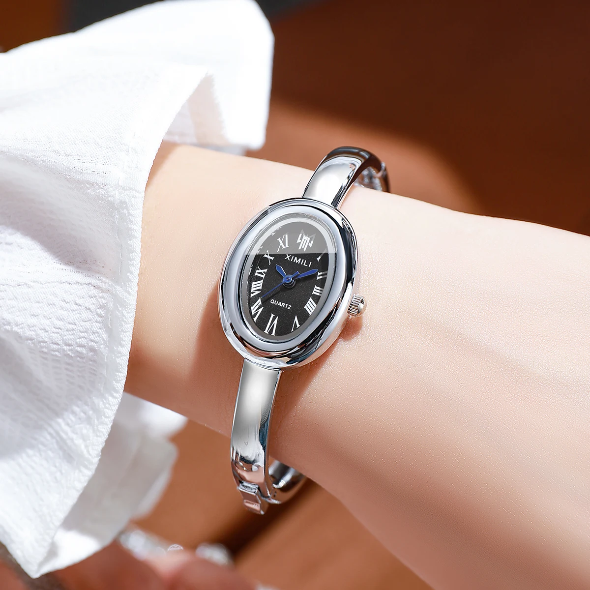 2026XIMILI Винтажные овальные  – обзор и цена Luxury Watch White