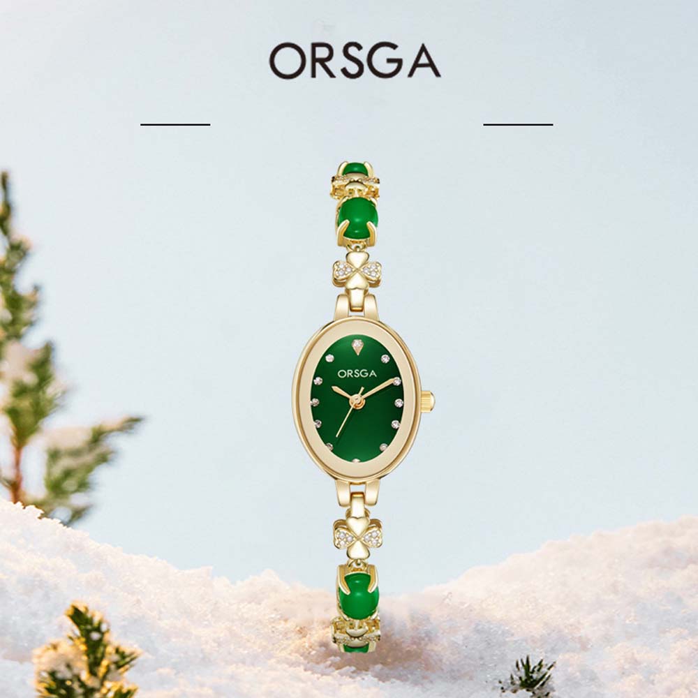 ORSGA женские маленькие зелены – обзор и цена Luxury Watch Grade