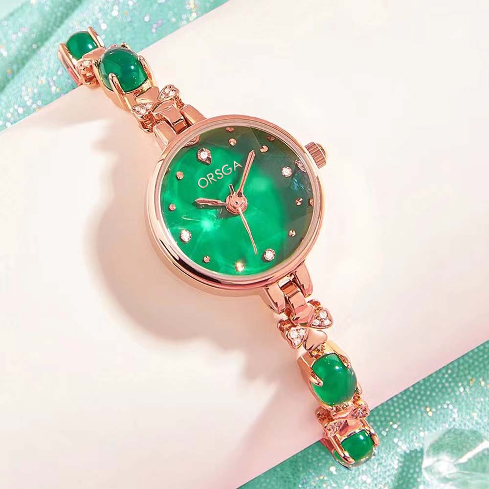 ORSGA женские маленькие зелены – обзор и цена Luxury Watch Grade