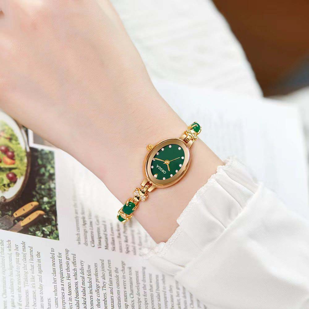 ORSGA женские маленькие зелены – обзор и цена Luxury Watch Grade