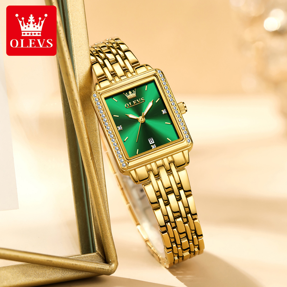 OLEVS 9995 Женские часы с дато – обзор и цена Luxury Watch Women