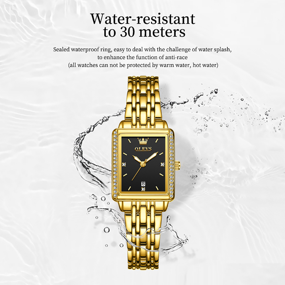 OLEVS 9995 Женские часы с дато – обзор и цена Luxury Watch Women