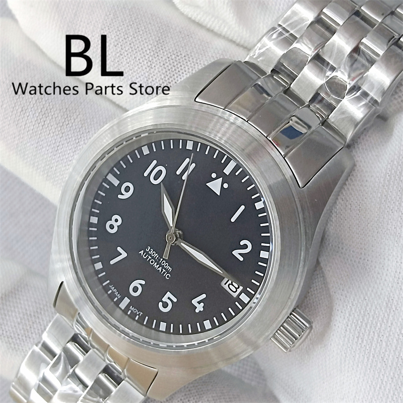 BLIGER 36 мм/39 мм пилотный ст – обзор и цена Luxury Watch White