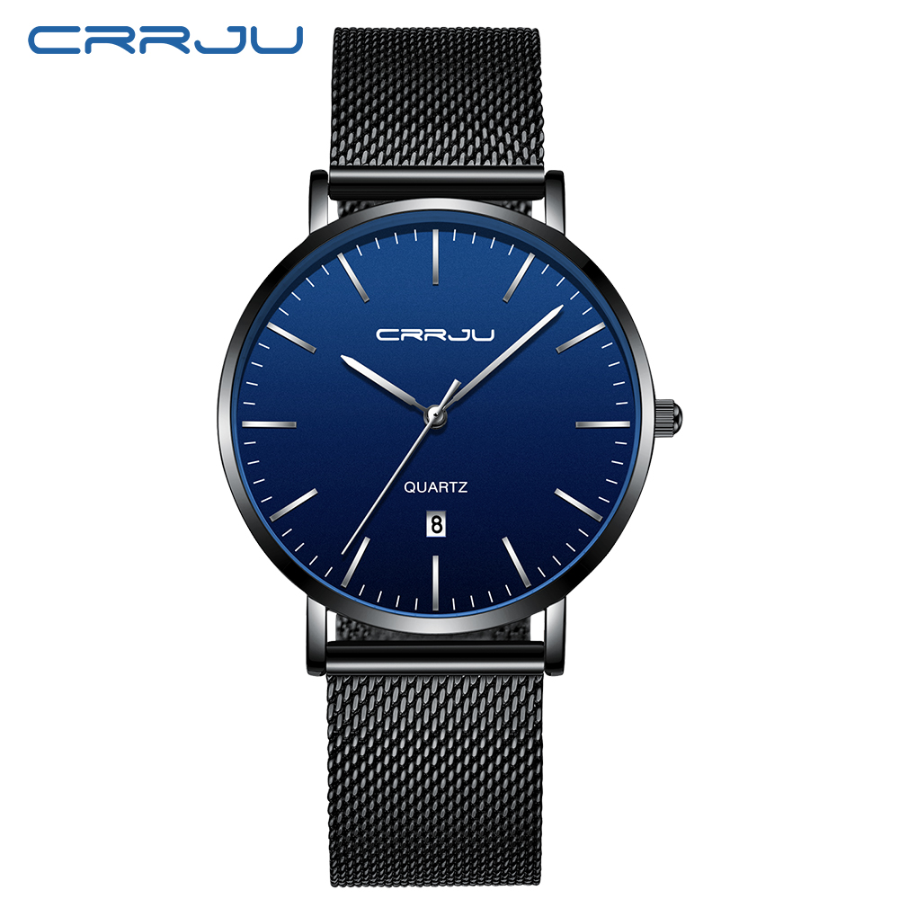 Часы наручные CRRJU Мужские кв – обзор и цена Luxury Watch Low Price